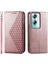 Oppo A79 5g Için Flip Case Standı Cüzdan Eşkenar Dörtgen Şekli Günlük Kullanım El Kayışı (Yurt Dışından) 1