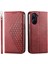 Realme 10 Pro 5g Cüzdan Günlük Kullanım Için Flip Case El Kayışı Eşkenar Dörtgen Şekli (Yurt Dışından) 1