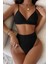 Yüksek Bel Siyah Bikini Altı 2