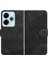 Xiaomi Redmi 13 Için Flip Case Geometrik Desen Darbeye Deri Kılıf Pu (Yurt Dışından) 1