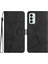 Samsung Galaxy M23 5g Flip Case Için Folio Bilek Kayışı Kart Yuvaları Pu (Yurt Dışından) 5