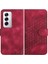 Oppo Flip 12 5g Geometrik Desen Flip Iş Pu Deri Için Flip Case (Yurt Dışından) 1