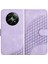Realme 12 5g Flip Iş Pu Deri Flip Kapak Için Flip Case Geometrik (Yurt Dışından) 1