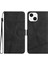 IPhone 15 Için Flip Case Artı Kart Yuvaları Tutucu Manyetik Tam Koruma Pu (Yurt Dışından) 5