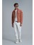 Ader Smart Erkek Chino Pantolon Straight Fit Beyaz 5
