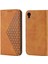 IPhone Xr Günlük Kullanım Için Flip Case Eşkenar Dörtgen Şekli Cüzdan Standı El Kayışı (Yurt Dışından) 5