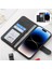 IPhone 16 Için Flip Case Darbeye Çoklu Kredi Kartı Yuvaları Kabartmalı (Yurt Dışından) 3