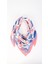 Desenli Pembe Eşarp 95X95 1