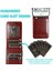 Kredi Toka ile IPhone 6/6s Premium Deri Kart Sahibinin ile Uyumlu (Yurt Dışından) 4