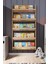 Montessori 5 Raflı Mdf Çocuk Kitaplığı 154*80 cm - sonoma 1