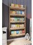 Montessori 5 Raflı Mdf Çocuk Kitaplığı 154*80 cm - sonoma 2