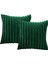 Soft Peluş Kumaş 2'li Kırlent Kılıfı Yeşil 241550 2