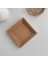 10.5X10.5X2CM Stili Nordik Tarzı Kayın Ahşap Spiralli Kare Şekilli Takı Tepsisi Mumluk Depolama Rafı Ev Düzenleyici Dekorasyon Aksesuarları (Yurt Dışından) 1