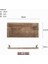 M 36X17CM Style Nordik Akasya Ahşap Tepsi - Saklama Kasesi, Mücevher ve Kozmetik Tabak, Meyve Kek Tepsisi, Mutfak Dolabı Düzenleyici Mutfak Eşyaları (Yurt Dışından) 1