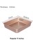 ALTIN22X16.6X4.4CM Stili Paslanmaz Çelik Gıda Tepsileri Dikdörtgen Evde Buharda Pişirilmiş Sosis Meyve Saklama Tavaları Su Ekmek Mutfak Fırın Düşük Tabak Plakası (Yurt Dışından) 1