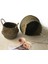 D 11X9.4CM Stili El Yapımı Bambu Saklama Sepetleri Nordic Katlanabilir Çamaşır Hasır Hasır Deniz Otu Karın Bahçe Çiçek Saksısı Bitki Sepeti Kasa (Yurt Dışından) 4