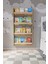 Modern Montessori 4 Raflı Mdf Çocuk Kitaplığı 120*60 cm - Sonoma 10 cm 4 Mdf Kahverengi Modern 2