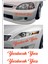 Kişiye Özel Yazı 2 Adet Isim Soyisim Araba Oto Motosiklet Sticker 00097 1
