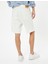 Slim Fit Kot Şort Bermuda Cep Detaylı Pamuklu 4