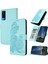 Vıvo Y51 Için Flip Case Kickstand Koruyucu Kart Yuvası Standı ile Flip Pu (Yurt Dışından) 1