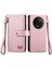 Oppo A3 Pro Için Flip Case Darbeye Cüzdan Deri Kılıf Fermuar Aşk (Yurt Dışından) 1