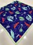 LORESSİNA SOFT 054 SAKS MAVİ EŞARP 1