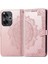 Xiaomi Poco F6 Deri Kılıf Için Flip Case Zarif Desen Kapak Çevirin (Yurt Dışından) 1