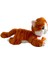 Sesli Yatan Miyavlayan 25 cm Peluş Kedi Oyuncak 4