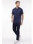 ml Jasper 11URB1049 4fx Indigo Erkek Kısa Kol T-Shirt 3