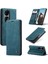 Huawei P50 Pro Manyetik Kapatma Darbeye Durumda Kart Yuvası Pu Için Flip Case (Yurt Dışından) 1