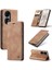 Huawei P50 Pro Manyetik Kapatma Darbeye Durumda Kart Yuvası Pu Için Flip Case (Yurt Dışından) 1