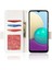 Samsung Galaxy A02 Manyetik Pu Deri Kart Yuvaları Tutucu Tarafı Için Kılıf (Yurt Dışından) 5