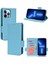 Iphone 15 Için Kılıf Pro Cüzdan Kart Yuvaları Tutucu Yan Toka Manyetik Pu (Yurt Dışından) 2