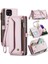 Samsung Galaxy A22 Için Crossbody Durumda 5g Kart Tutucu Cüzdan Kılıf Kadınlar Için (Yurt Dışından) 1