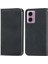 Motorola Moto G24 Flip Kapak Cüzdan Için Flip Case Basit Iş Deri (Yurt Dışından) 1
