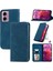 Motorola Moto G24 Flip Kapak Cüzdan Için Flip Case Basit Iş Deri (Yurt Dışından) 3