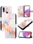 Samsung Galaxy M10S Mermer Desen Pu Deri Cüzdan Kickstand (Yurt Dışından) 1