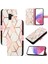 Samsung Galaxy A8 2018 Mermer Desen Cüzdan Kickstand Pu Deri (Yurt Dışından) 1