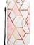 Samsung Galaxy A8 2018 Mermer Desen Cüzdan Kickstand Pu Deri (Yurt Dışından) 3