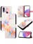 Samsung Galaxy A10S Pu Deri Kickstand Cüzdan Mermer Desen (Yurt Dışından) 5