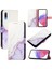 Samsung Galaxy A02 Cüzdan Mermer Desen Kickstand Pu Deri Kılıf (Yurt Dışından) 5