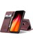 Xiaomi Redmi Not 8 Için Flip Case Kart Yuvası Kickstand Manyetik Pu (Yurt Dışından) 3