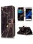 Samsung Galaxy S7 Kenar Tam Koruma Için Flip Case Mermer Desen Pu (Yurt Dışından) 1