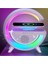 BT-2301 Wireless Kablosuz Şarj Destekli Radyolu Rainbow Aydınlatmalı Bluetooth Hoparlör Fm Radyo 3