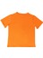 Turuncu Iskelet Baskılı Bisiklet Yaka Kısa Kol Penye Erkek Çocuk T-Shirt B500318 2