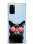 Samsung Galaxy S20 Plus Uyumlu Kedi 3 Baskılı Şeffaf Köşe Korumalı Antişok Kılıf 1