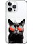 Apple iPhone 14 Pro Max Uyumlu Kedi 3 Baskılı Şeffaf Köşe Korumalı Antişok Kılıf 1