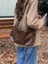 Maillard Retro Crossbody Çanta Kadın Çantası Çok Yönlü Büyük Kapasiteli Omuz Çantası (Yurt Dışından) 2