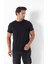 Erkek Beyaz T-Shirt Pamuk Bisiklet Yaka Regular Fit 1