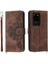 Samsung Galaxy S20 Ultra Kabartmalı Bileklik Çoklu Kredi Için Flip Case (Yurt Dışından) 5
